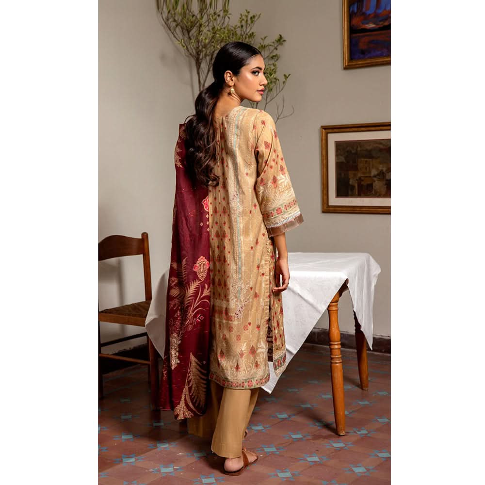 Rashid Sahl Printed Embroidered Lawn Unstitched 3Pcs Suit - 7439, Women, 3Pcs Shalwar Suit, Rashid Textiles, Chase Value