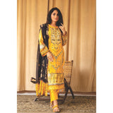 Rashid Chandni Printed Embroidered Lawn Unstitched 3Pcs Suit - 8034, Women, 3Pcs Shalwar Suit, Rashid Textiles, Chase Value