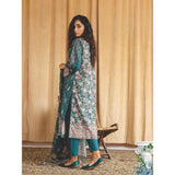 Rashid Chandni Printed Embroidered Lawn Unstitched 3Pcs Suit - 8037, Women, 3Pcs Shalwar Suit, Rashid Textiles, Chase Value