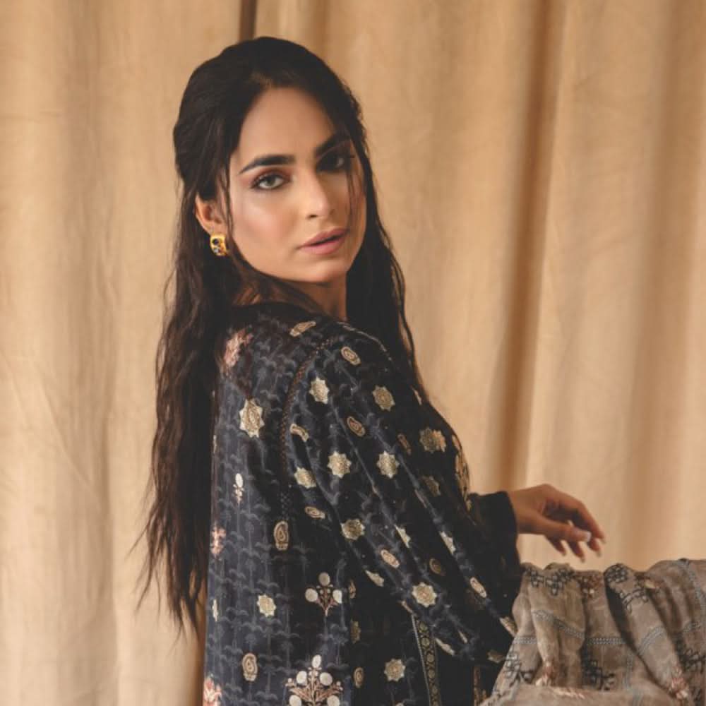 Rashid Chandni Printed Embroidered Lawn Unstitched 3Pcs Suit - 8040, Women, 3Pcs Shalwar Suit, Rashid Textiles, Chase Value