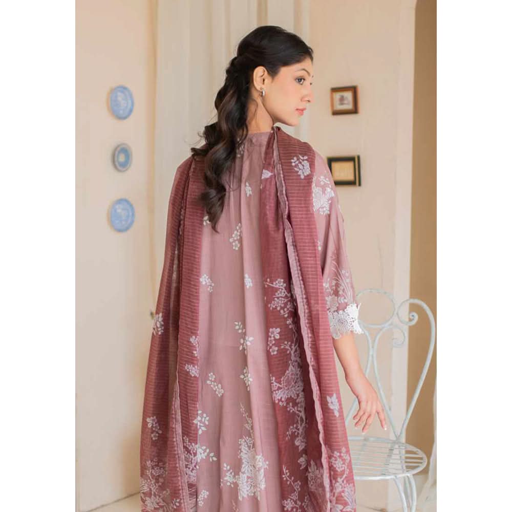 Rashid California Printed Embroidered Lawn Unstitched 3Pcs Suit  - 8183, Women, 3Pcs Shalwar Suit, Rashid Textiles, Chase Value