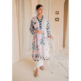 Rashid California Printed Embroidered Lawn Unstitched 3Pcs Suit  - 8186, Women, 3Pcs Shalwar Suit, Rashid Textiles, Chase Value