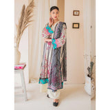 Rashid California Printed Embroidered Lawn Unstitched 3Pcs Suit  - 8189, Women, 3Pcs Shalwar Suit, Rashid Textiles, Chase Value