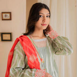 Rashid California Printed Embroidered Lawn Unstitched 3Pcs Suit  - 8190, Women, 3Pcs Shalwar Suit, Rashid Textiles, Chase Value