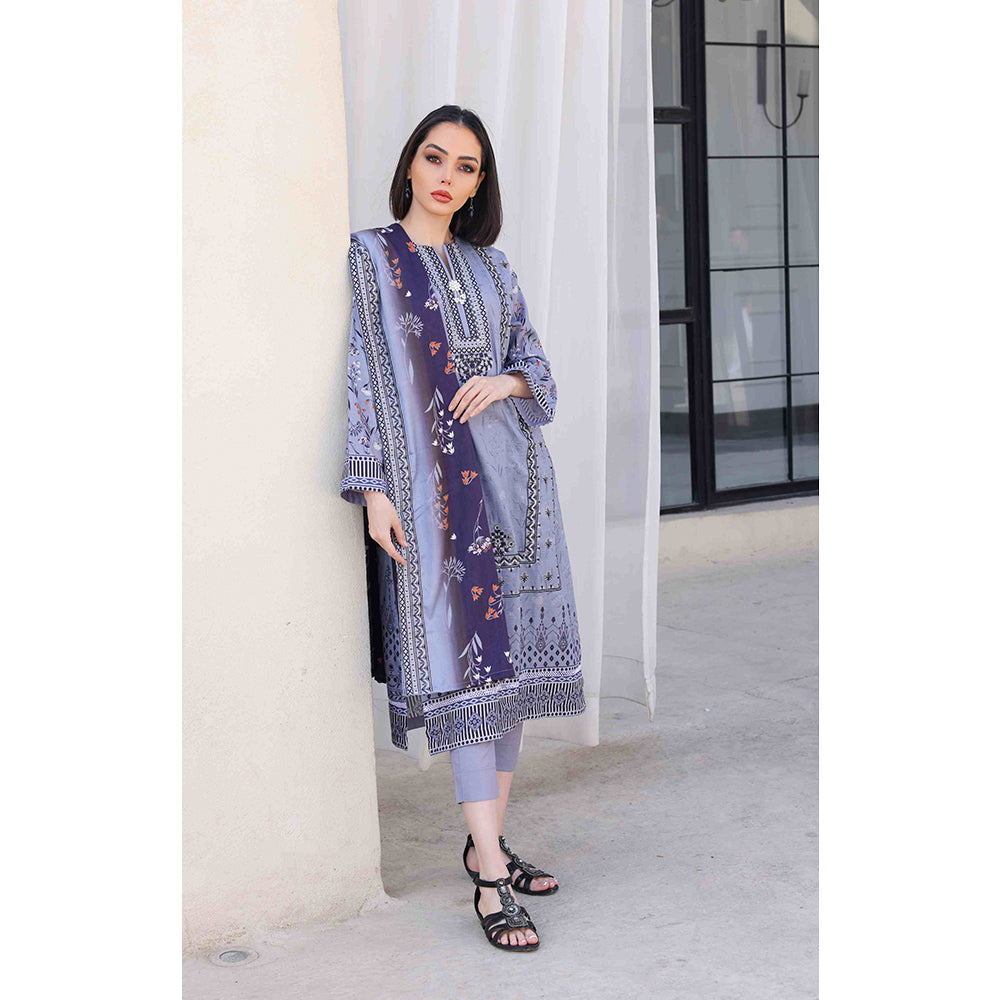 Rashid Khaddar Printed Embroidered Unstitched 3pcs Suit - 8351, Women, 3Pcs Shalwar Suit, Rashid Textiles, Chase Value