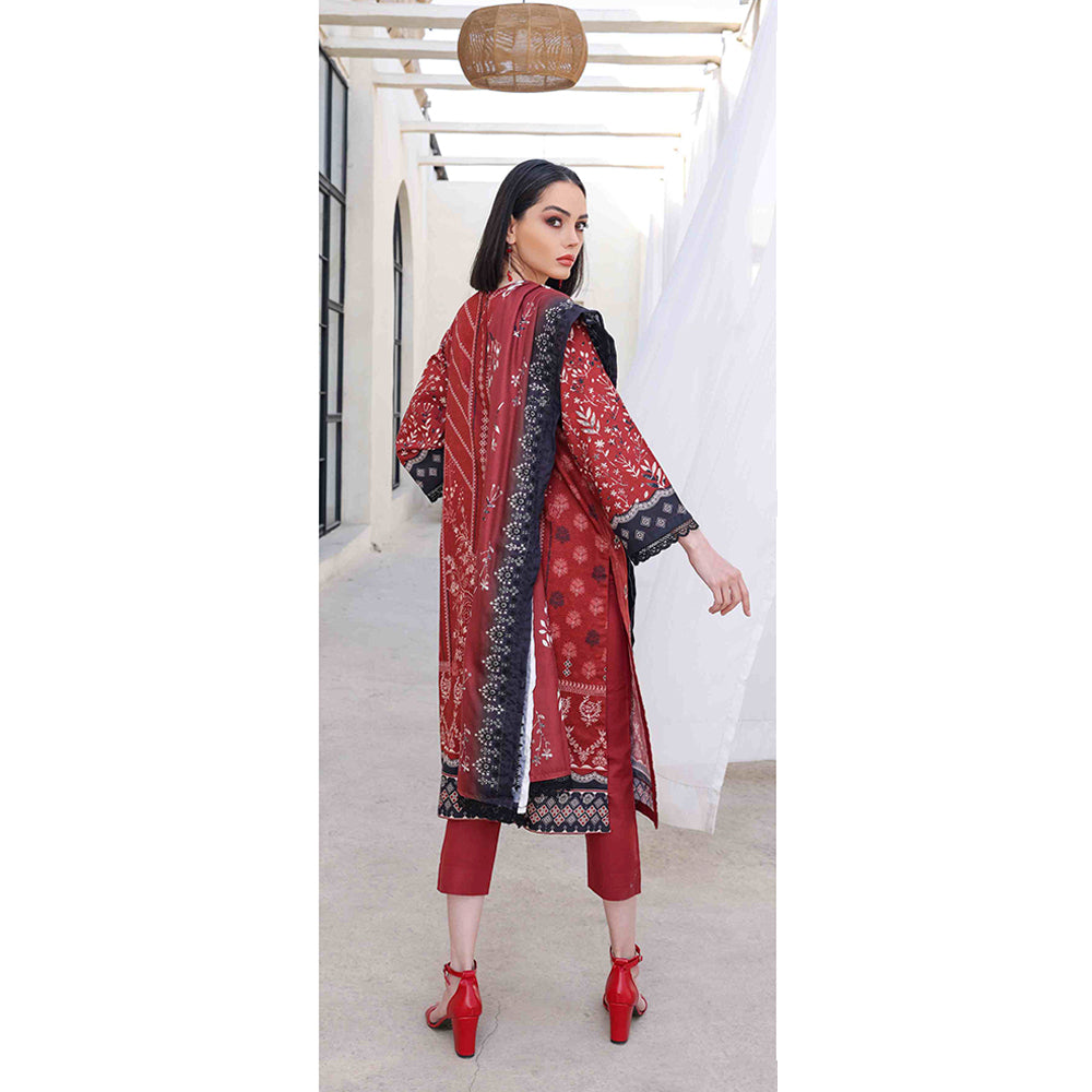 Rashid Khaddar Printed Embroidered Unstitched 3pcs Suit - 8352, Women, 3Pcs Shalwar Suit, Rashid Textiles, Chase Value