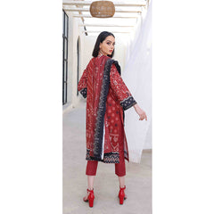 Rashid Khaddar Printed Embroidered Unstitched 3pcs Suit - 8352