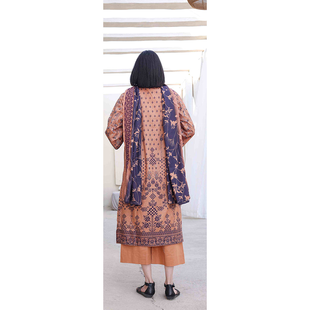 Rashid Khaddar Printed Embroidered Unstitched 3pcs Suit - 8357, Women, 3Pcs Shalwar Suit, Rashid Textiles, Chase Value