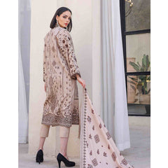 Rashid Khaddar Printed Embroidered Unstitched 3pcs Suit - 8358