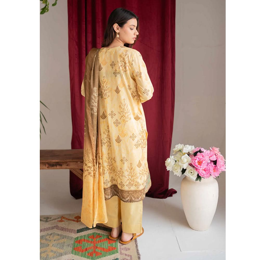 Rashid Bareeha Printed Lawn Embroidered Unstitched 3Pcs Suit - 8671, Women, 3Pcs Shalwar Suit, Rashid Textiles, Chase Value
