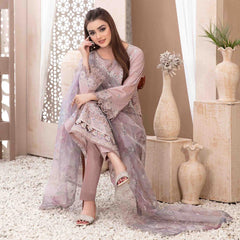 Nezarah Jacquard Emroidered Unstitched 3Pcs Suit - D-9155, Women, 3Pcs Shalwar Suit, Tawakkal Fabrics, Chase Value