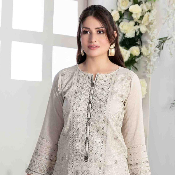 Adina Jacquard Embroidered Unstitched 3Pcs Suit - D-9188, Women, 3Pcs Shalwar Suit, Tawakkal Fabrics, Chase Value