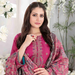 Adina Jacquard Embroidered Unstitched 3Pcs Suit - D-9190, Women, 3Pcs Shalwar Suit, Tawakkal Fabrics, Chase Value