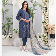 Adina Jacquard Embroidered Unstitched 3Pcs Suit - D-9193, Women, 3Pcs Shalwar Suit, Tawakkal Fabrics, Chase Value