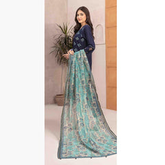 Leena Fancy Schiffli Embroidered Unstitched 3pcs Suit - 9237, Women, 3Pcs Shalwar Suit, Tawakkal Fabrics, Chase Value