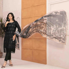 Leena Fancy Schiffli Embroidered Unstitched 3pcs Suit - 9241, Women, 3Pcs Shalwar Suit, Tawakkal Fabrics, Chase Value