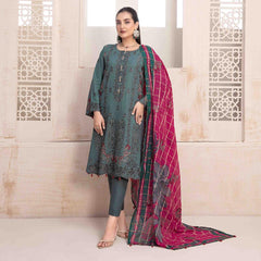 Mahrooh Embroidered Unstitched 3pcs Suit - 9249, Women, 3Pcs Shalwar Suit, Tawakkal Fabrics, Chase Value