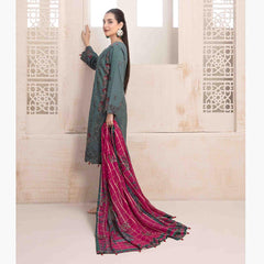 Mahrooh Embroidered Unstitched 3pcs Suit - 9249, Women, 3Pcs Shalwar Suit, Tawakkal Fabrics, Chase Value