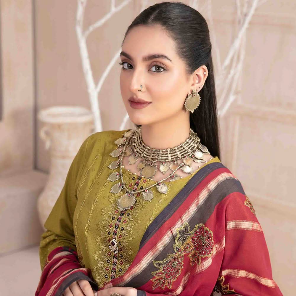Mahrooh Embroidered Unstitched 3pcs Suit - 9257, Women, 3Pcs Shalwar Suit, Tawakkal Fabrics, Chase Value