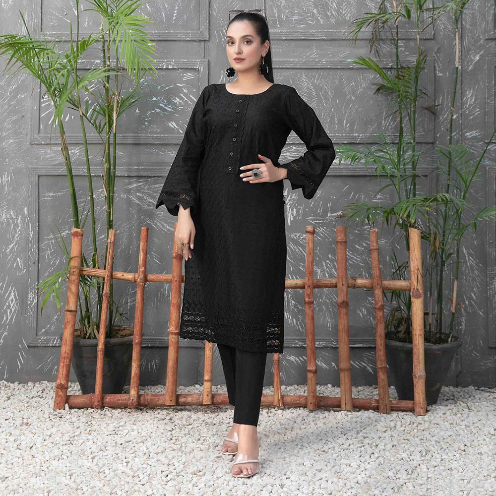 Zara Schiffli Embroidered Unstitched 2Pcs Suit - D-9472, Women, 2Pcs Shalwar Suit, Tawakkal Fabrics, Chase Value