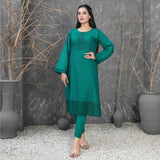Zara Schiffli Embroidered Unstitched 2Pcs Suit - D-9480, Women, 2Pcs Shalwar Suit, Tawakkal Fabrics, Chase Value
