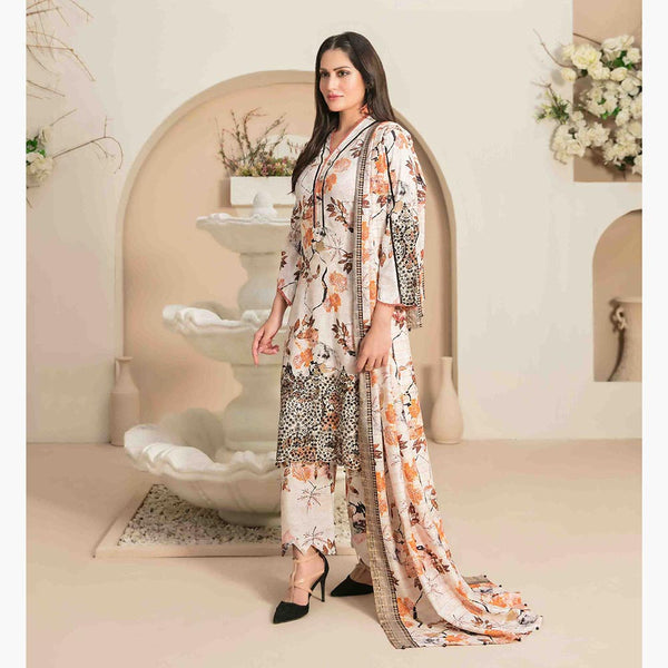 Tawakkal Mayal Viscose Embroidered Unstitched 3Pcs Suit With Shawl, Women, 3Pcs Shalwar Suit, Tawakkal Fabrics, Chase Value