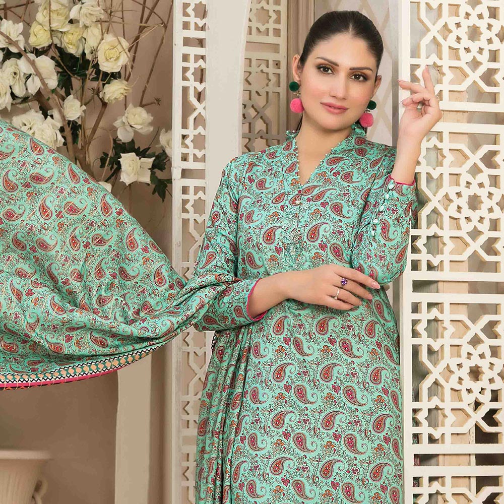 Tawakkal Mayal Viscose Embroidered Unstitched 3Pcs Suit With Shawl, Women, 3Pcs Shalwar Suit, Tawakkal Fabrics, Chase Value