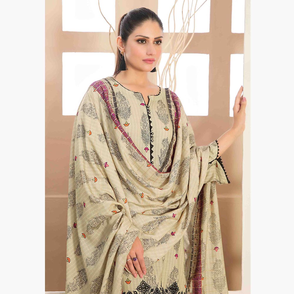 Tawakkal Mayal Viscose Embroidered Unstitched 3Pcs Suit With Shawl, Women, 3Pcs Shalwar Suit, Tawakkal Fabrics, Chase Value