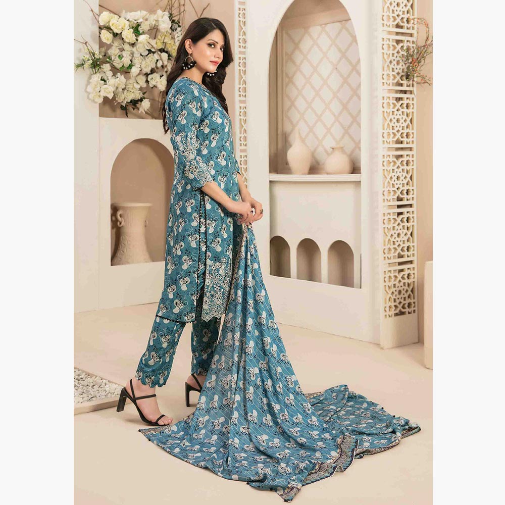 Tawakkal Mayal Viscose Embroidered Unstitched 3Pcs Suit With Shawl, Women, 3Pcs Shalwar Suit, Tawakkal Fabrics, Chase Value