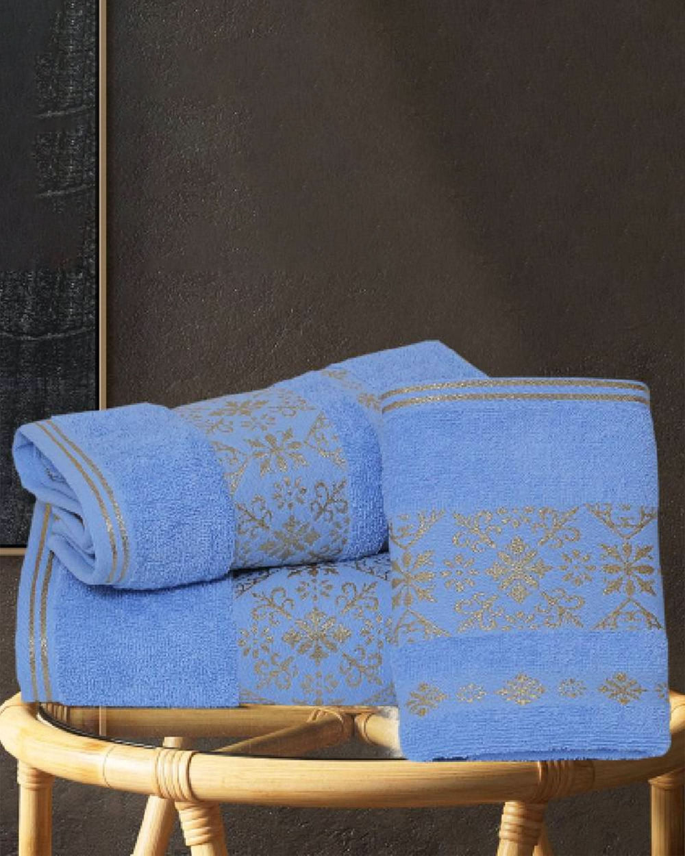 Towel Set 3 Pcs, Bath Towels, Chase Value, Chase Value