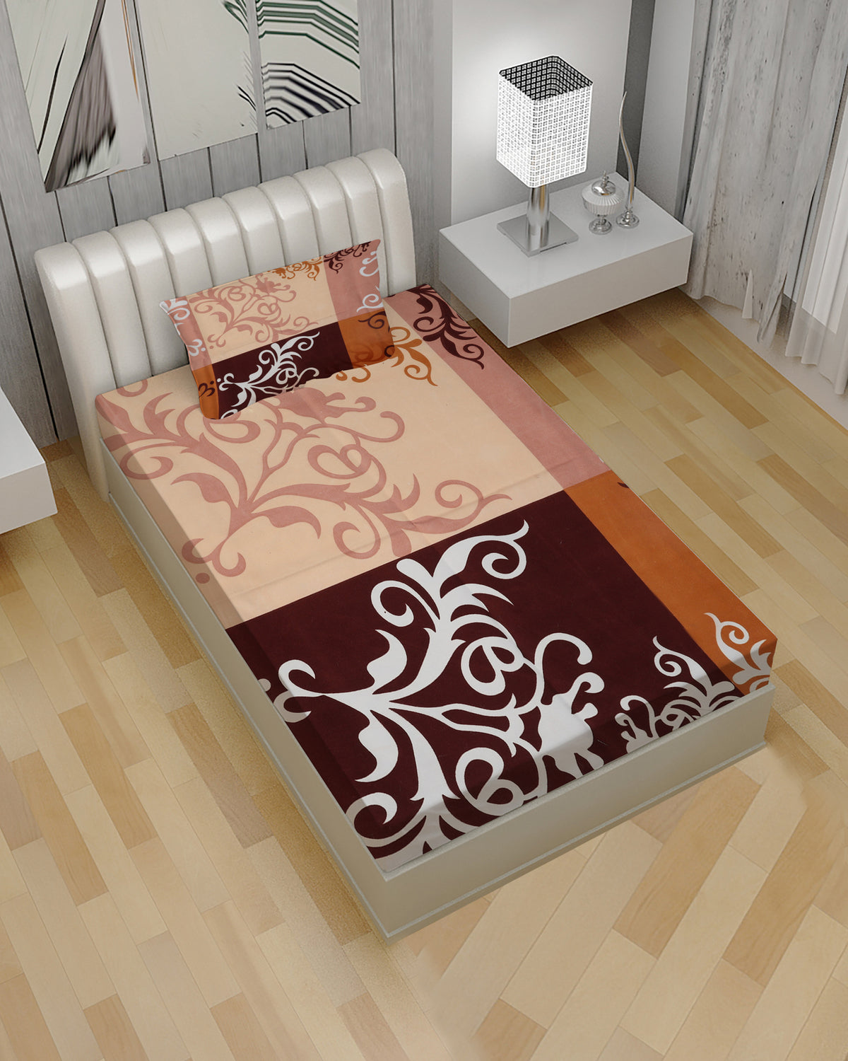 Fantasy Single Bedsheet 60x90, Single Size Bed Sheet, Chase Value, Chase Value