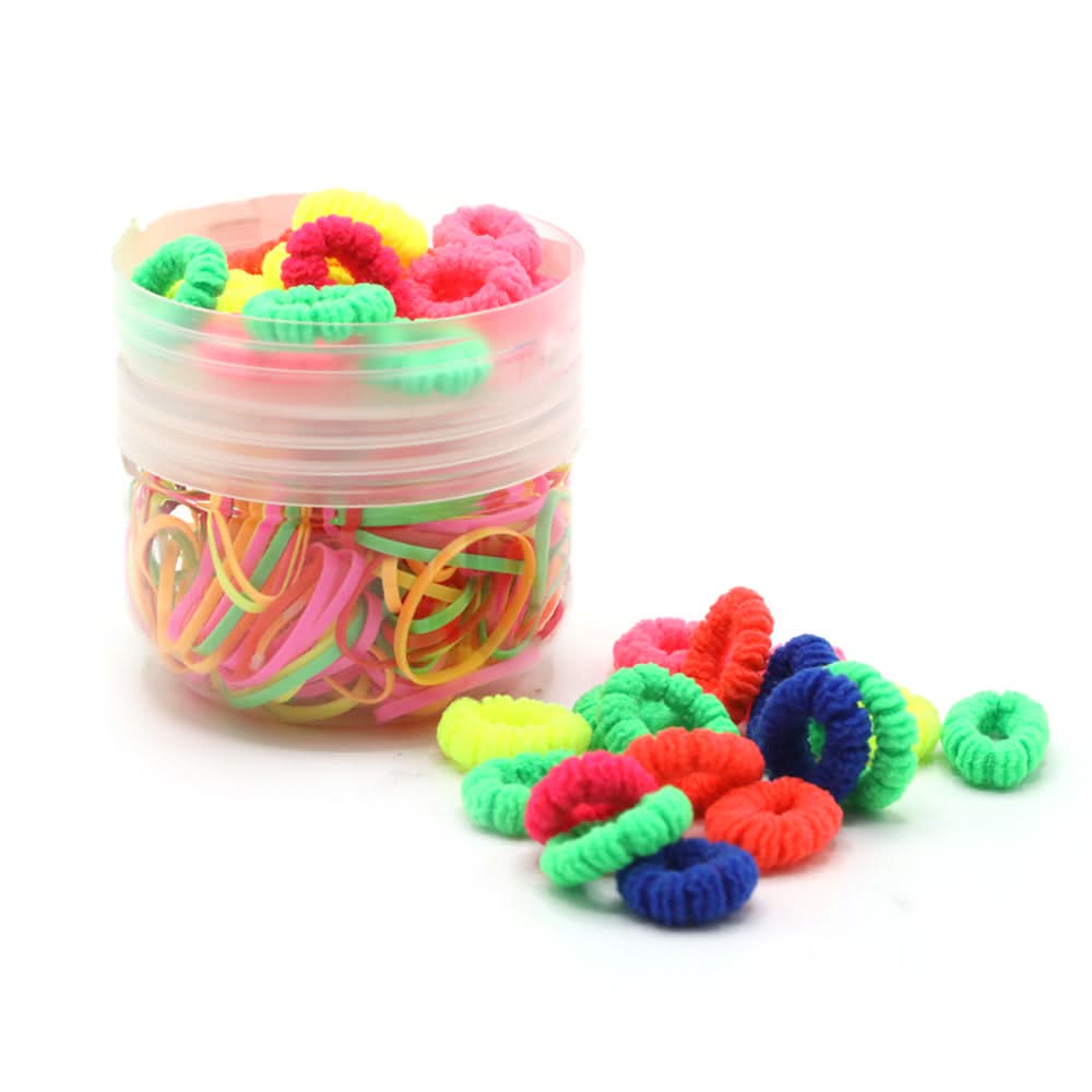 Colored Rubber Band - Multi Color, Girls Hair Accessories, Chase Value, Chase Value