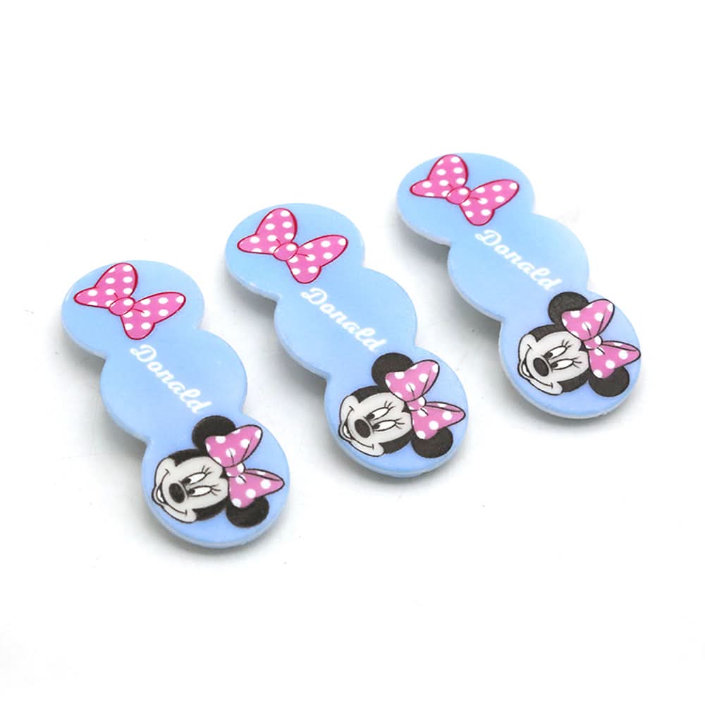 Mini Tic Tac Hair pin - Sky Blue, Girls Hair Accessories, Chase Value, Chase Value