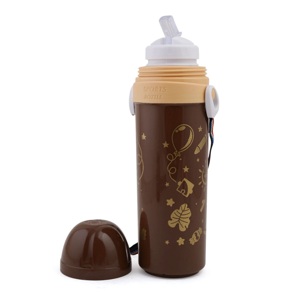 Sports Water Bottle Large - Brown, Water Bottle, Chase Value, Chase Value