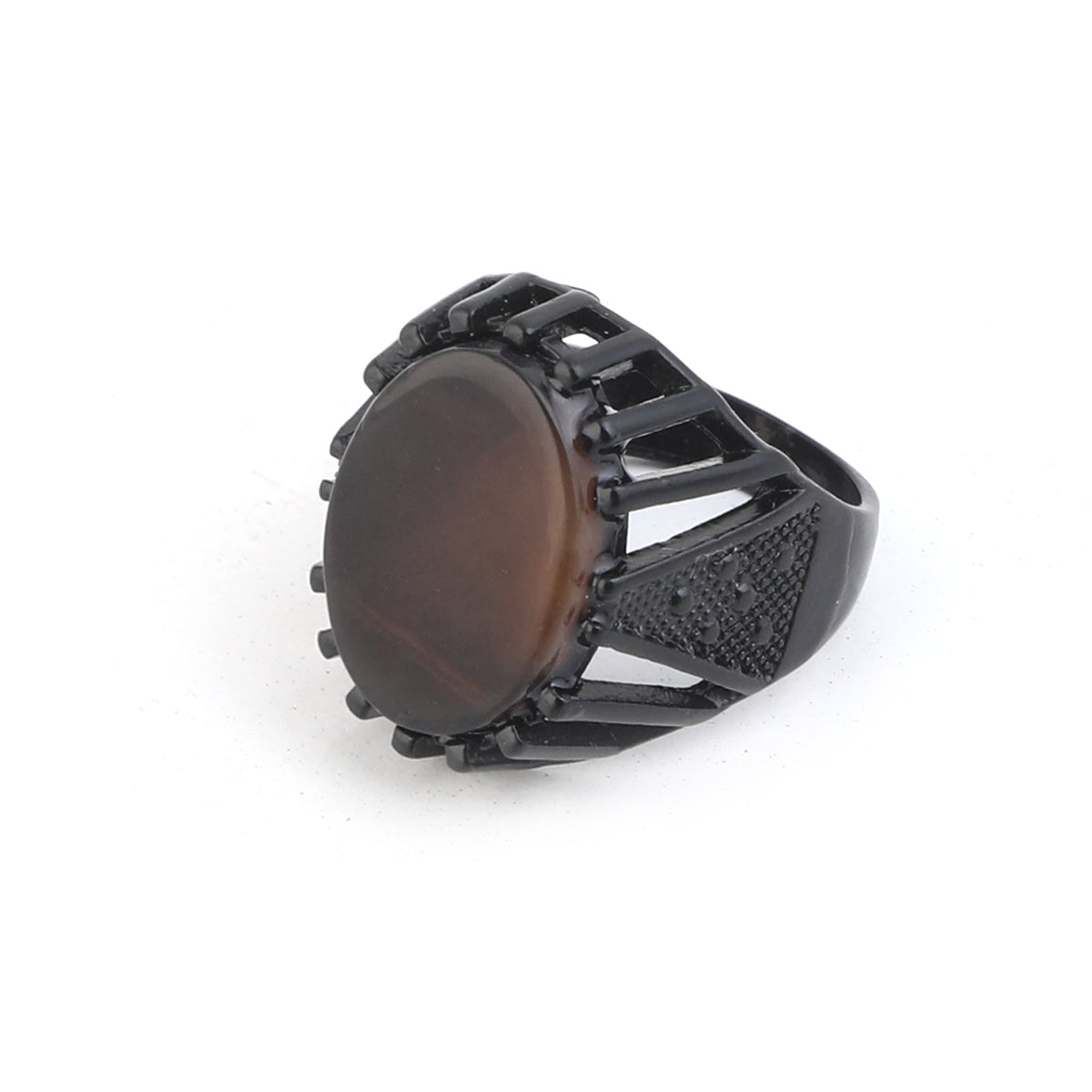 Mens' Durable Fing Ring for Daily Wear - Black, Men's Jewellery, Chase Value, Chase Value