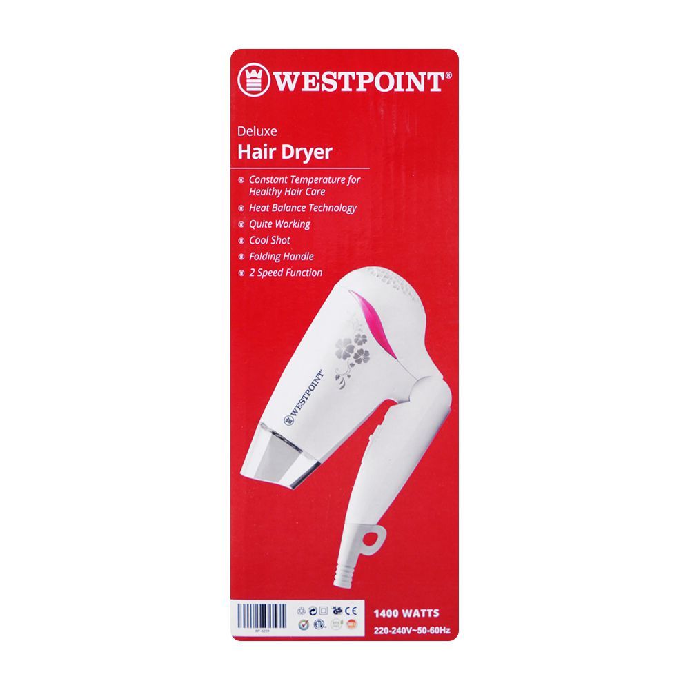 WestPoint Hair Dryer 6259, Hair Dryer, Westpoint, Chase Value