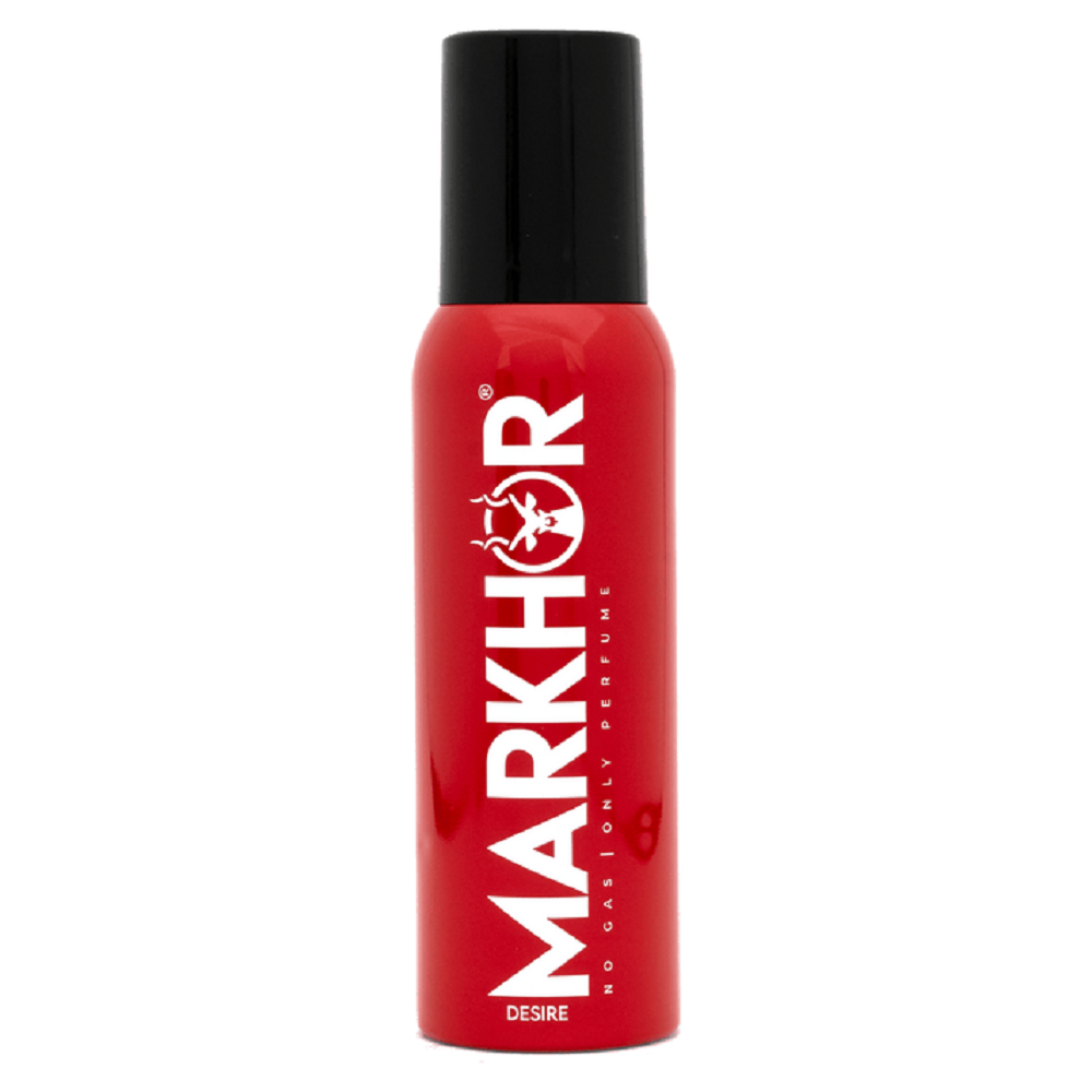 Markhor Body Spray Orignal 120ml - Red Desire, Men Body Spray & Mist, Markhor, Chase Value