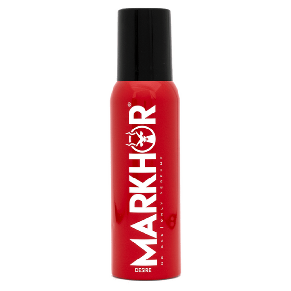 Markhor Body Spray Orignal 120ml - Red Desire