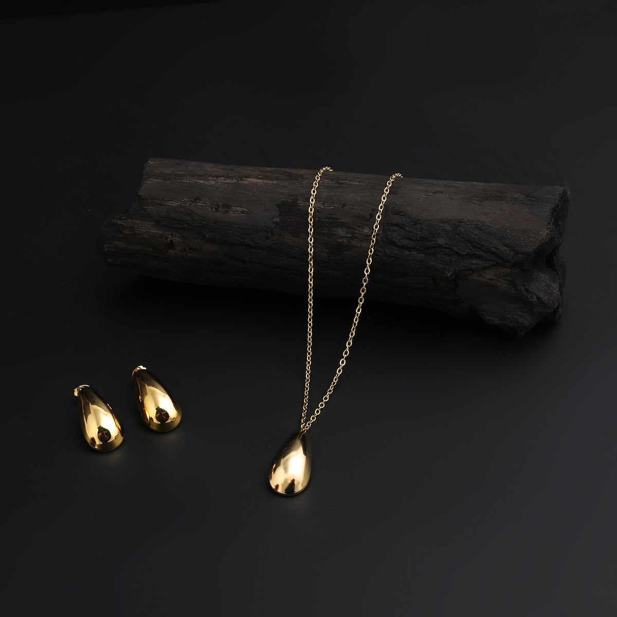 Women's Locket Set - Golden, Women Chains & Lockets, Chase Value, Chase Value