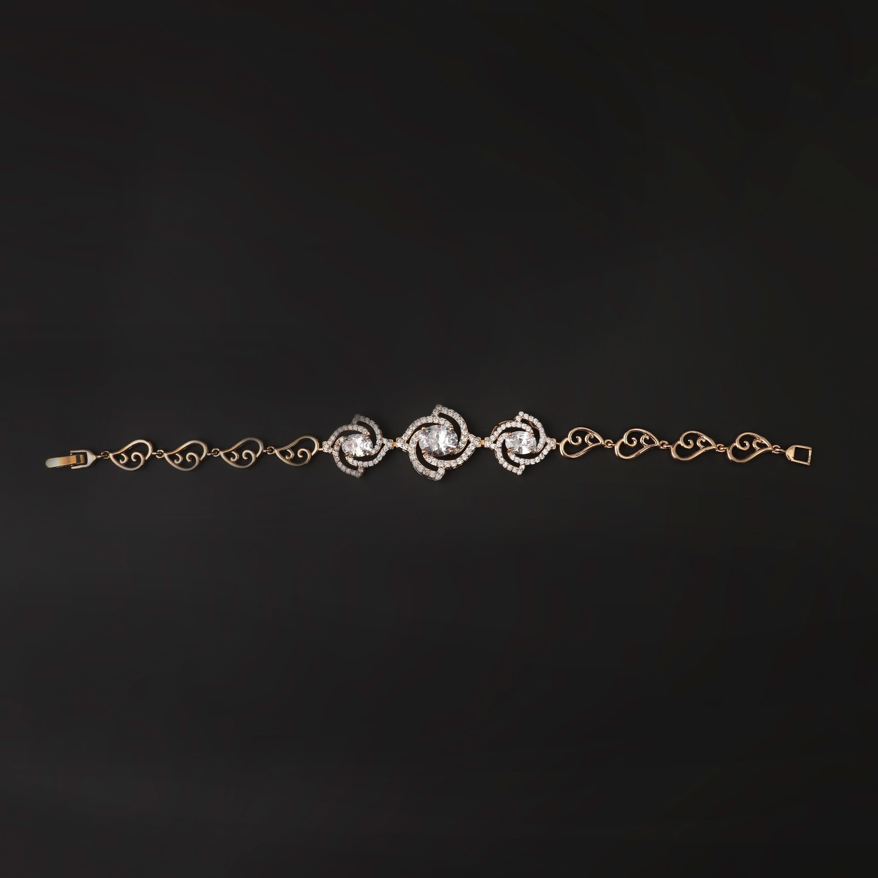 Women's Brecletes - Golden, Women Bangles & Bracelets, Chase Value, Chase Value