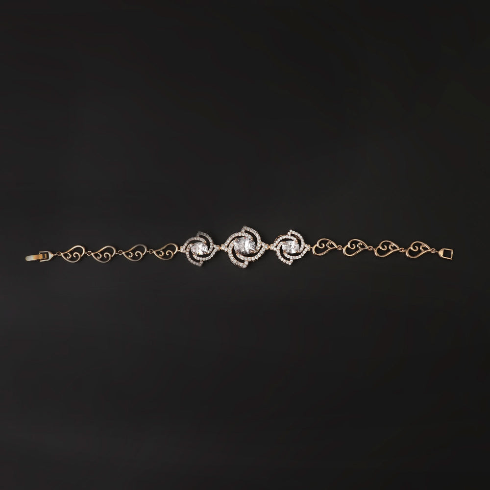 Women's Brecletes - Golden, Women Bangles & Bracelets, Chase Value, Chase Value