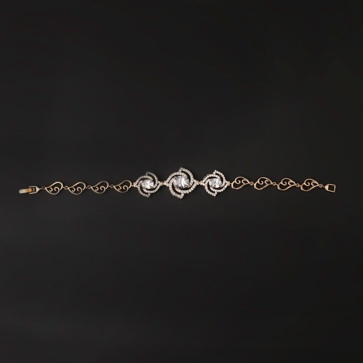 Women's Brecletes - Golden, Women Bangles & Bracelets, Chase Value, Chase Value