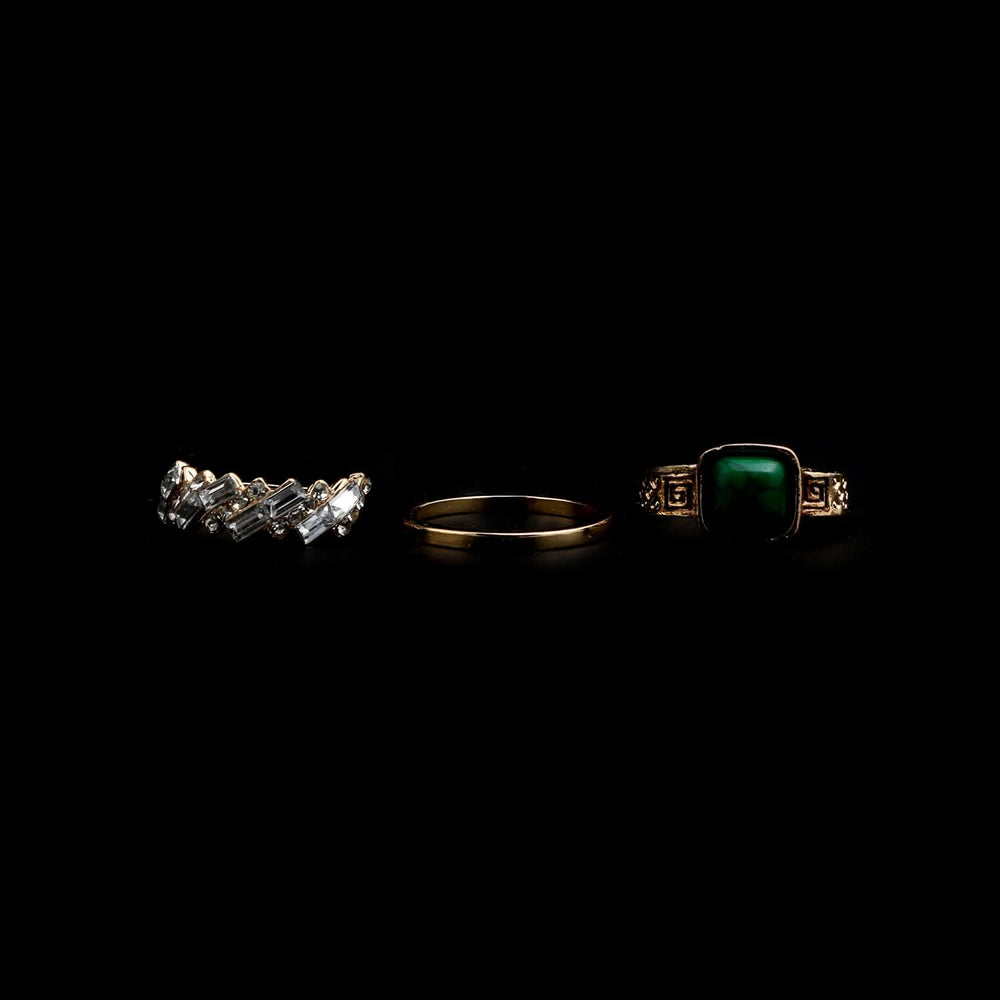 Women's Ring - Golden, Women Finger Rings, Chase Value, Chase Value