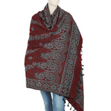 Women's Shawl - Maroon, Women Shawls & Scarves, Chase Value, Chase Value