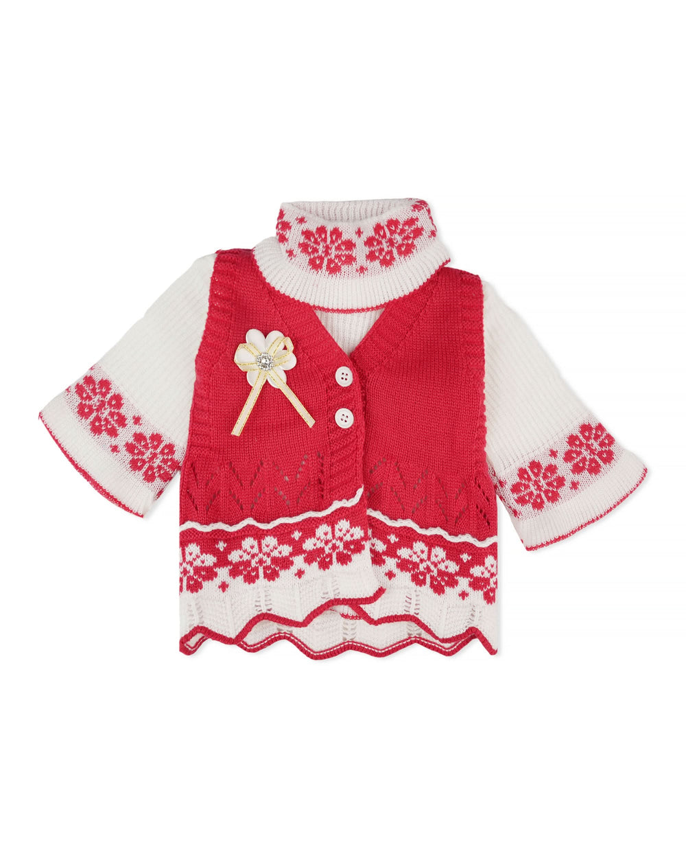Newborn Girls Irani Suit – 4 Piece Set, Newborn Girls Sets & Suits, Chase Value, Chase Value