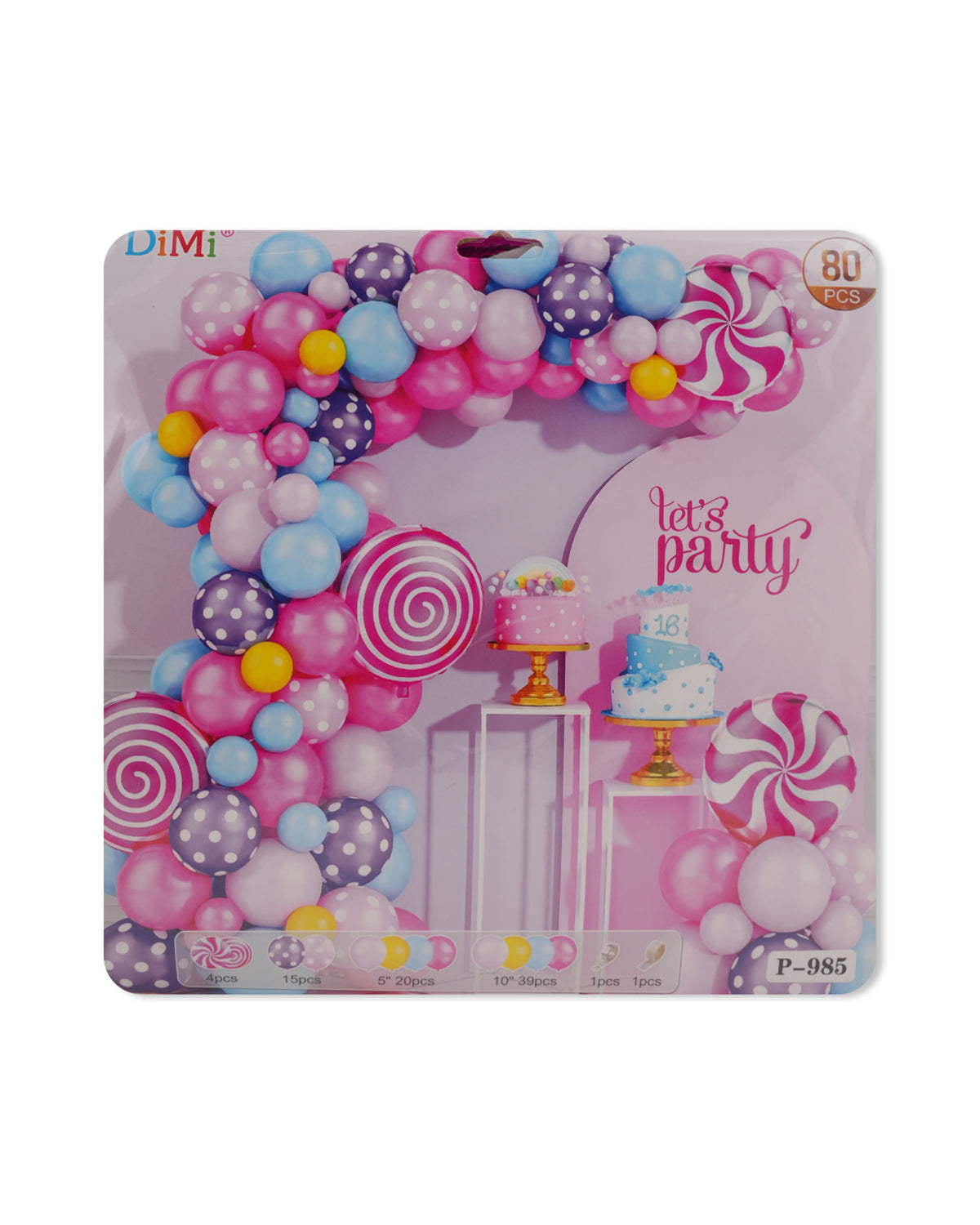 Birthday Balloon Set