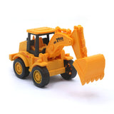 Construction Truck Pull-Back Counter Toy YM-F19 ST-02 - Mustard, Die-cast Model Car, Chase Value, Chase Value