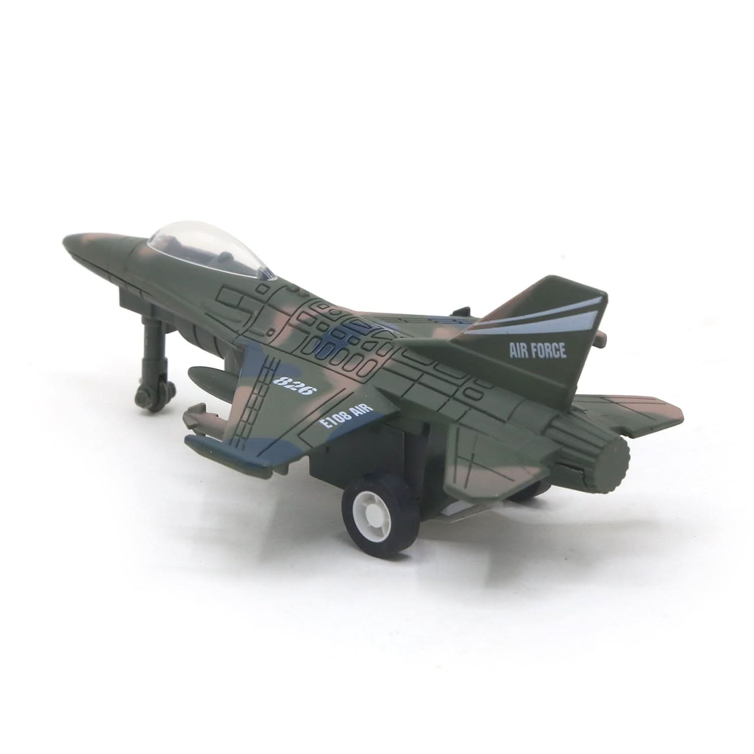 Pullback Power Army Tank, Forest Camo - Olive, Die-cast Model Car, Chase Value, Chase Value