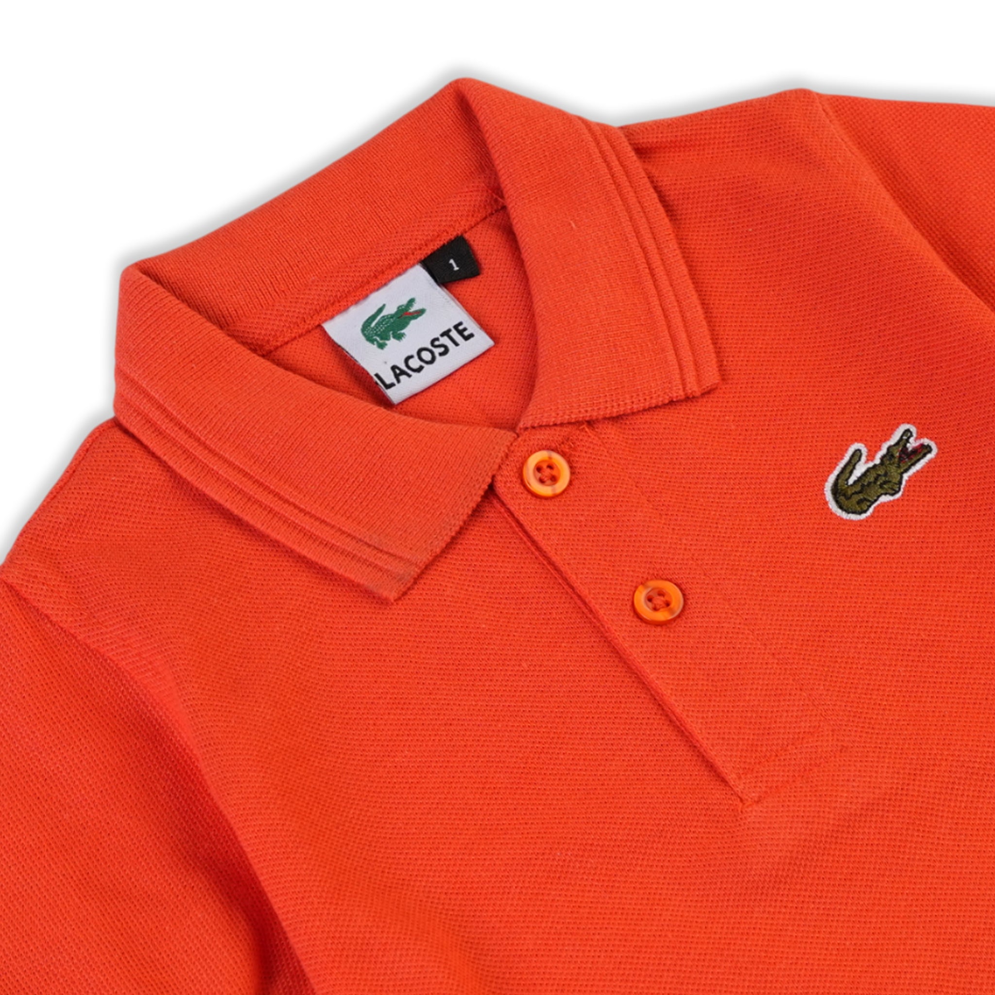 Boy’s Polo T-Shirt – Half Sleeve Smart Casual Tee for Boys - Orange, Boys T-Shirts, Chase Value, Chase Value