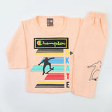 Newborn Boys Full Sleeves Suit - Peach, Newborn Boys Sets & Suits, Chase Value, Chase Value